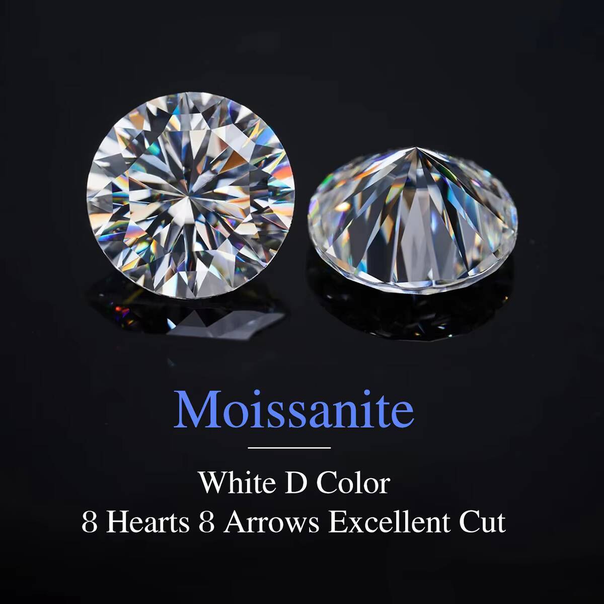 Cluster Gra Certified Moissanite Diamond Ring 925 Sterling Sliver Iced Out Hip Hop Tennis Eternity Band Cuban Link Fine Jewelry