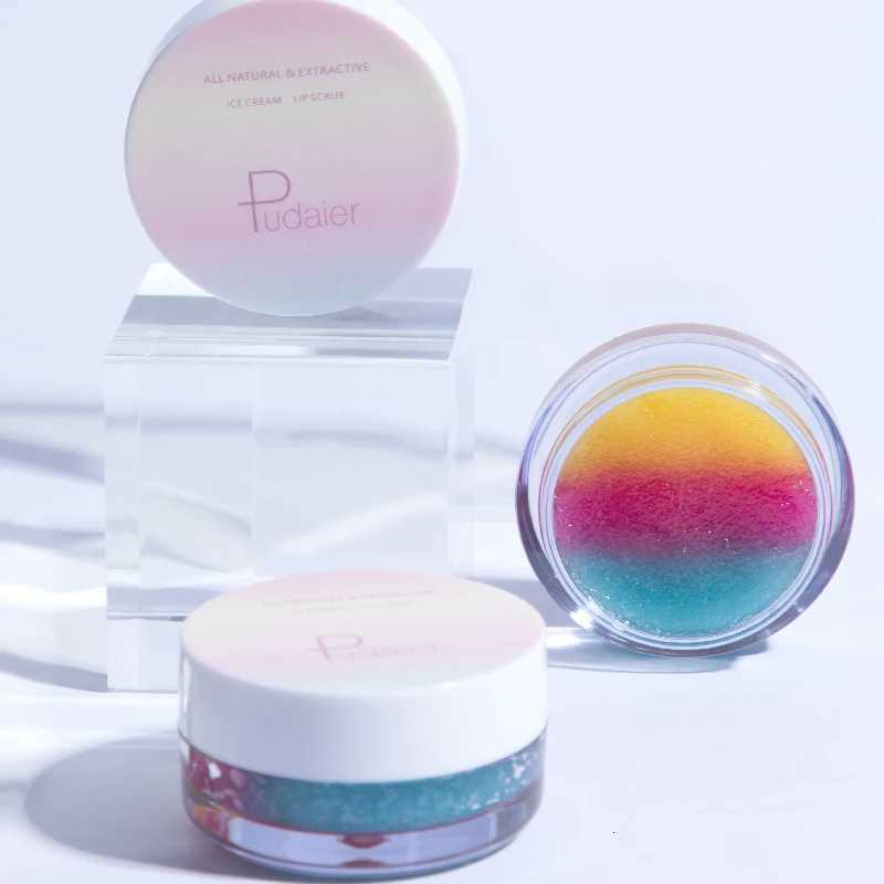 Pudaier lip scrub moisturizing lip mask exfoliating mild moisturizing care lip balmXJ250807