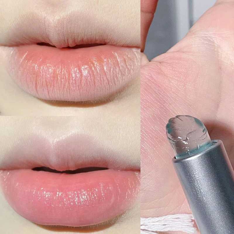 Sea Shell Shaped Lip Balm Clear Blue Moisturizing Hydrating Oil Reduce Lip Lines Remove Dead Skin Transparent Mask Lip CareXJ250807