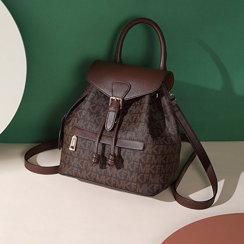 MKF designer bag free shipping Classic high-quality retro backpack light luxury fashion large capacity womens backpack travel bag