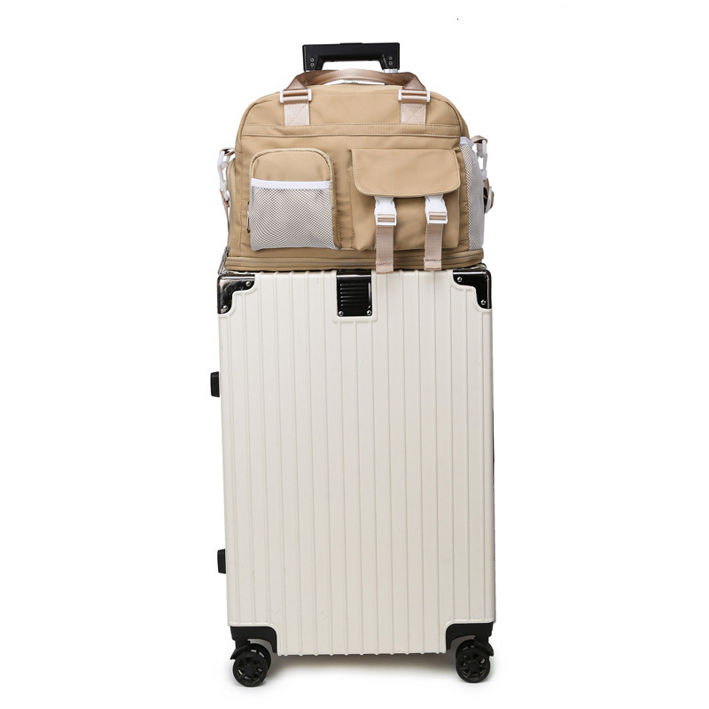 Large Capacity Travel Handbag Dry Wet Separation Gym Short Trip Portable Shoulder Crossbody Lage Bag