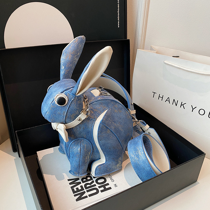 Free shipping designer Unique Design Bag for Women Ins Style Creative Rabbit Bag Trendy Shoulder Bag Crossbody Bag