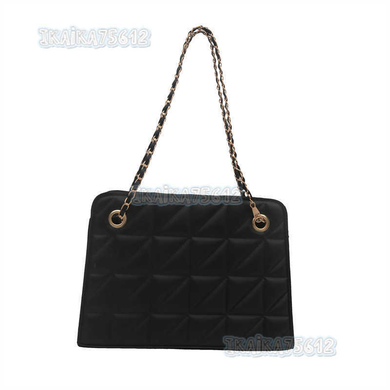 Quilted Chain Bag for Women 2024 New Trendy Fashion Versatile Niche Style Single Shoulder Crossbody Bag Small Square Bag H250806