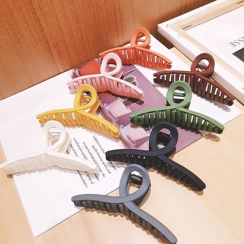 Barrettes Fashion Women Acrylic Hair Claws Clips Hair Accessories Hairpins Ladies Hairgrip Headwear Girls Ornaments Crab Bands U250807