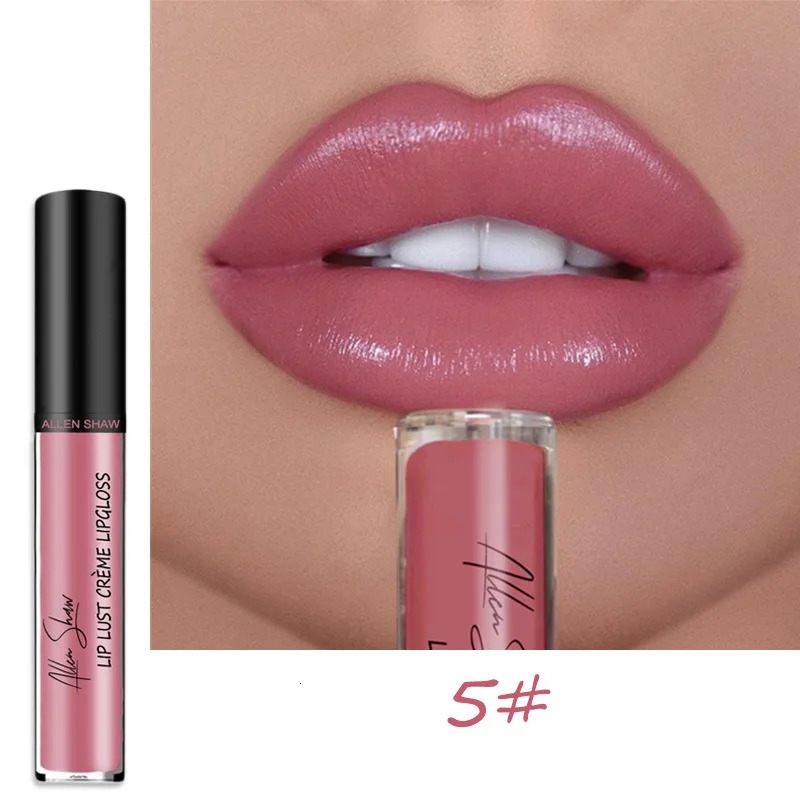 12 Colors Sexy Women Lipstick Waterproof Long Lasting Moist Lip Gloss Vivid Colorful Lipgloss Women Makeup maquiagem 250731