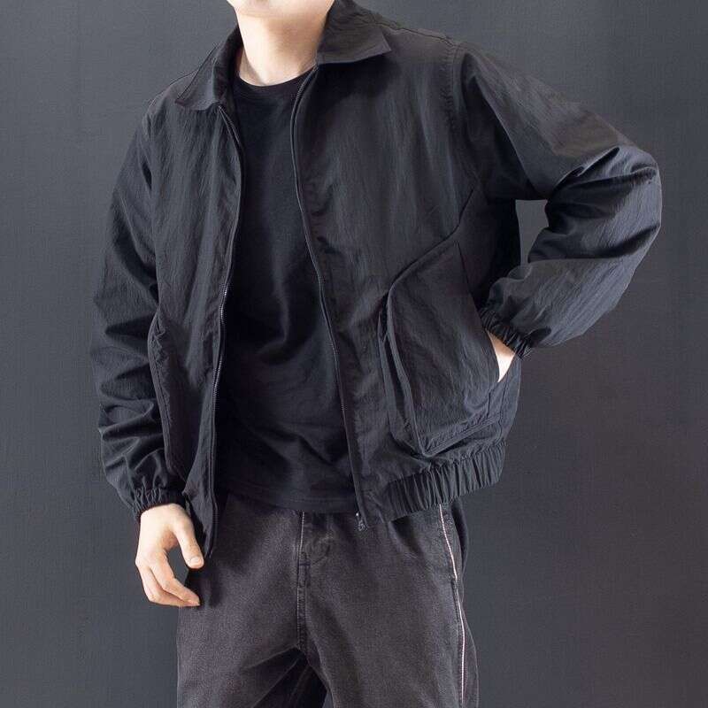 Purchase By Size Chart 2024 Spring And Autumn New Coat Brand Workwear Casual Jacket Trendy Versatile Men's Wear