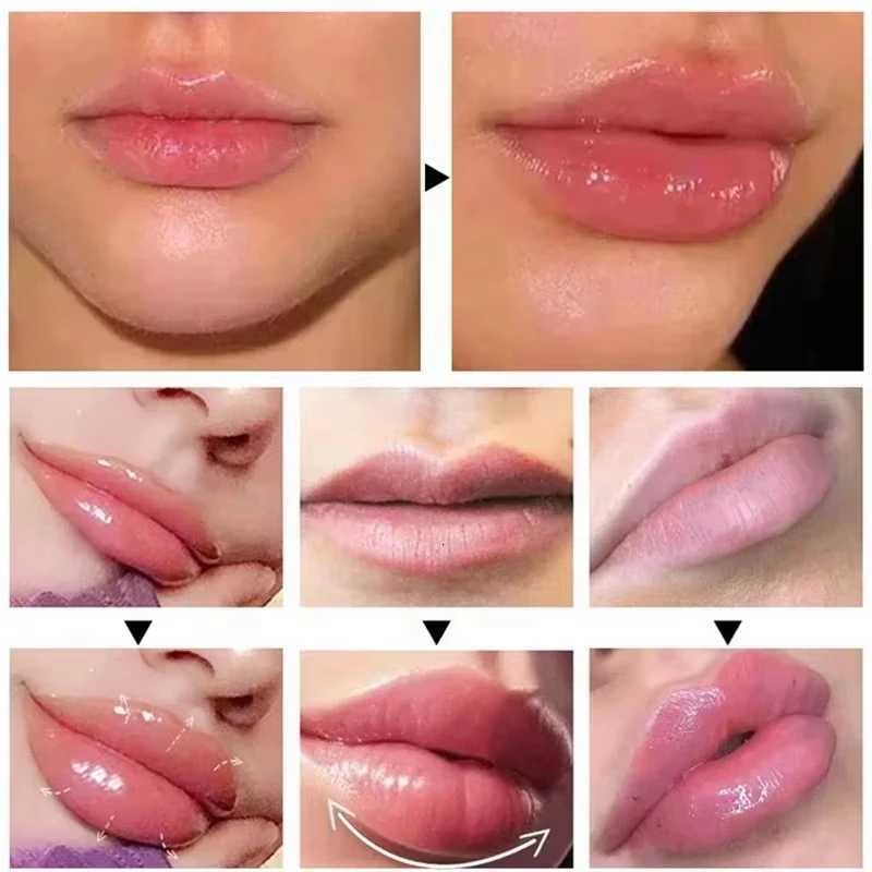 Instant Lip Plumping Gloss Reduce Fine Lines Plumper Serum Exfoliating Lasting Moisturizing Liquid Nourish Sexy Beauty CosmeticsXJ250807