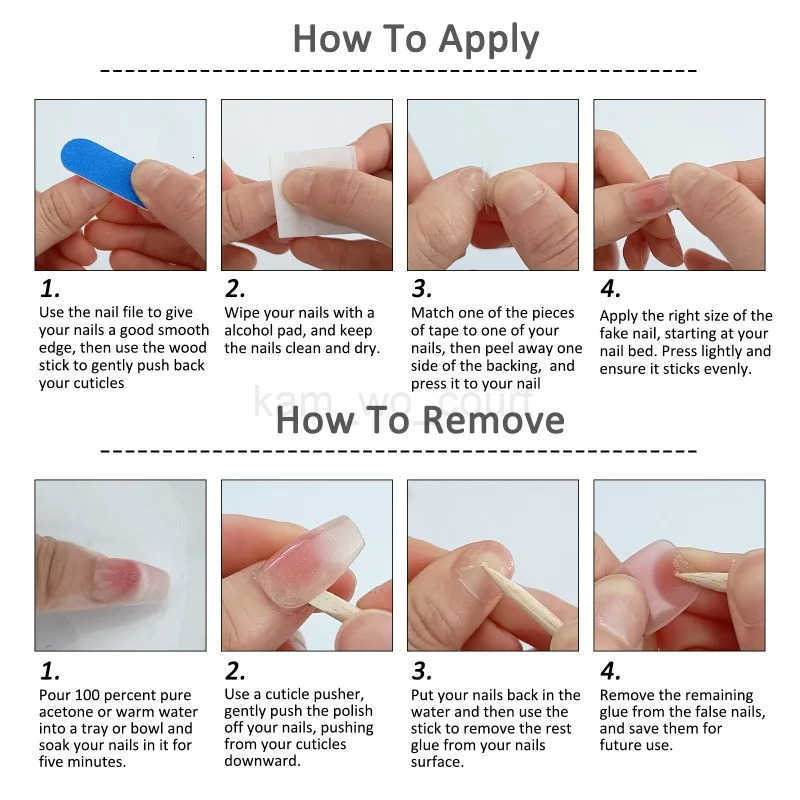 10pcs Blue Long Handmade Cool 3D Love Press on Fake Nails with Metallic Stripe Butterfly Design Stiletto Nails Wearable Manicure M250807