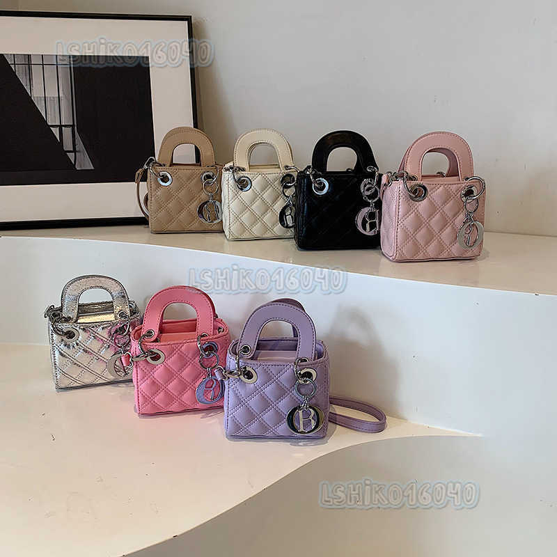 2024 New Bag Fashion Handbag Princess Style Girls Niche Single Shoulder Handbag H250807