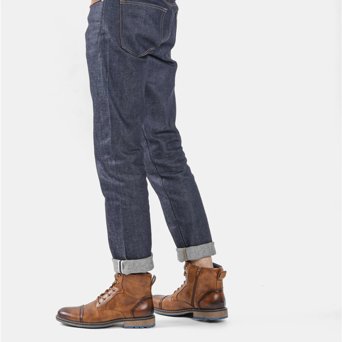 Size 713 Retro Men Boots 2023 Fashion Comfortable Spring Leather 250801