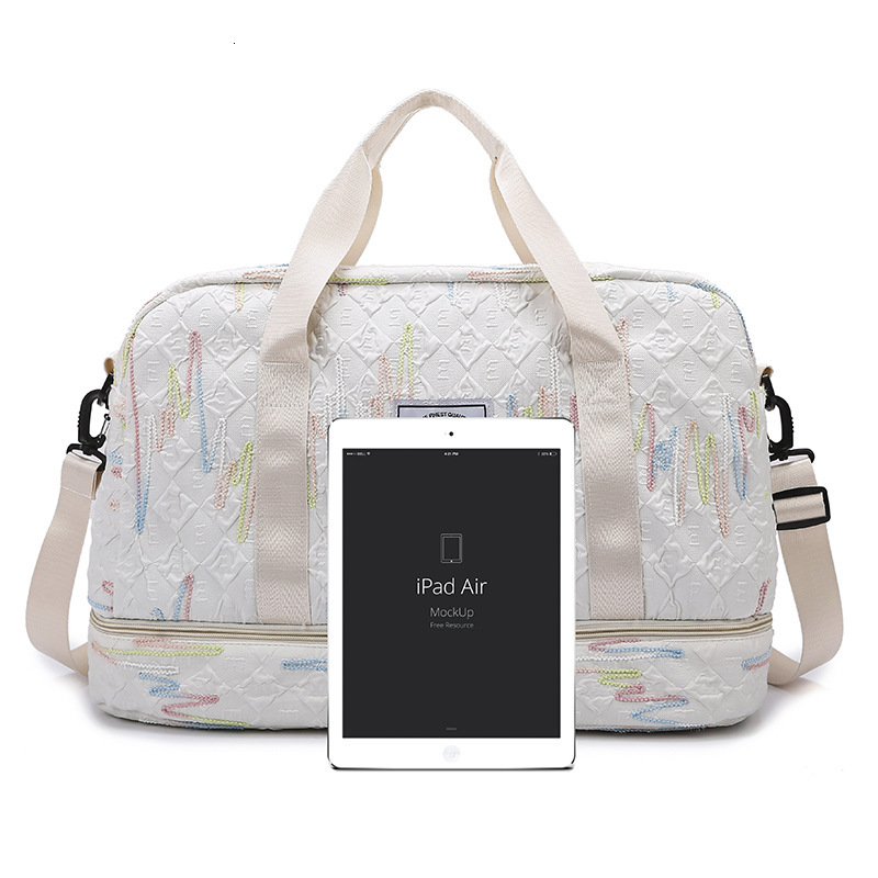 New High-Value Women's Handbag Large Capacity Travel Storage Multifunctional Sports Gym Bag