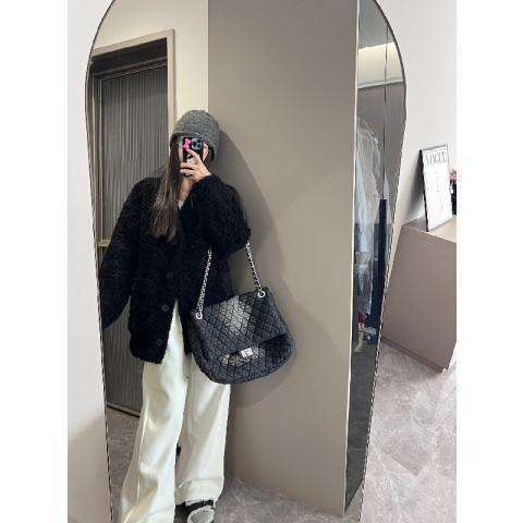 Designer Bag Tote bag Shoulder Bag New Women S Ink Dyed Denim Wandering Quilted Chain Large Capacity Travel Crossbody