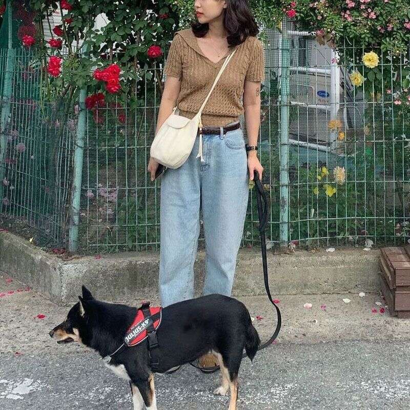 Instagram with large capacity versatile bucket style niche design school South Korea new popular commuting bag