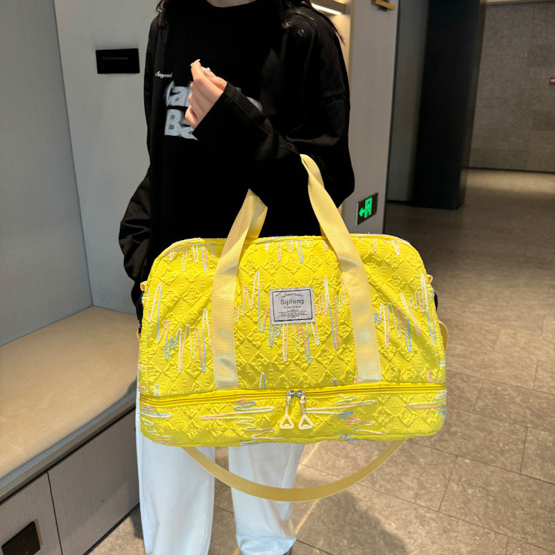 New High-Value Women's Handbag Large Capacity Travel Storage Multifunctional Sports Gym Bag