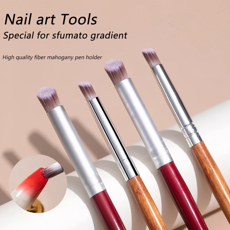 3/6PCS Double-Ended Nail Art Brushes Dotting Pen Set - Professional Manicure Tools for Gel Painting Rhinestone 250805