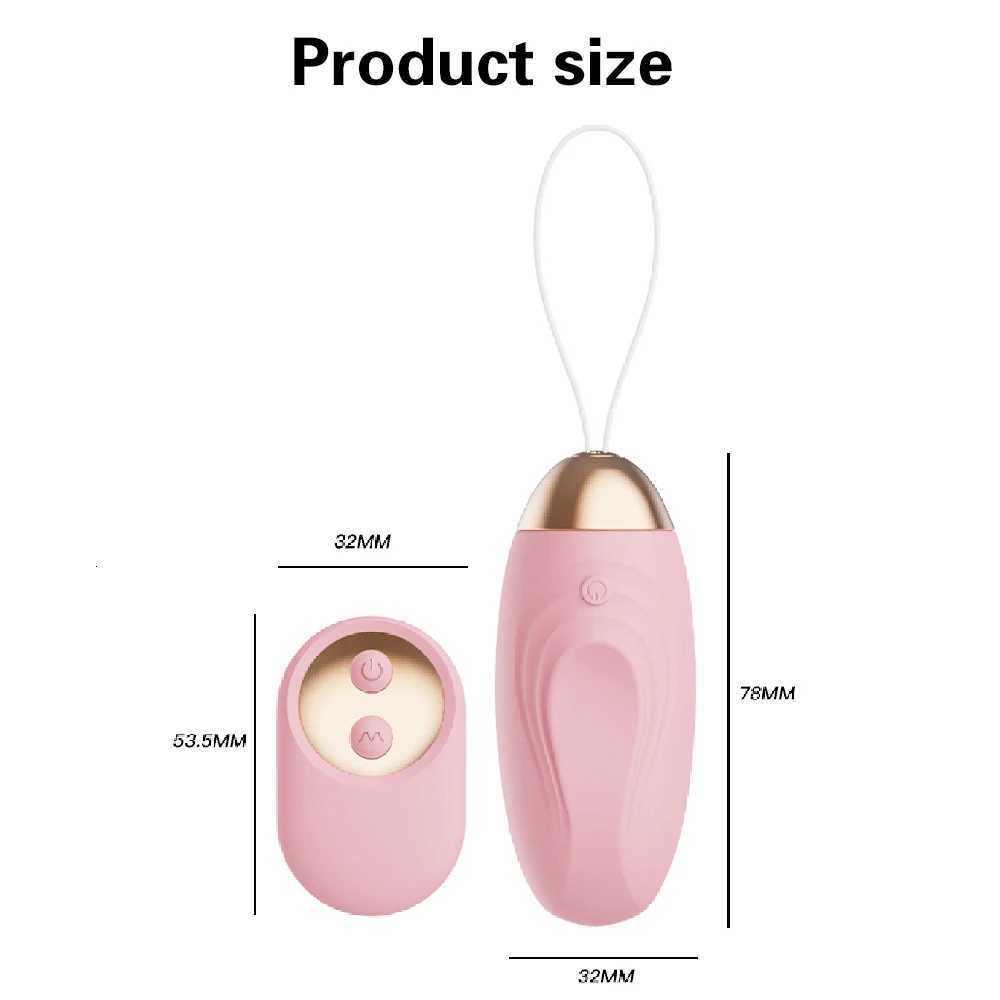 Wireless Remote Control Vagina Vibrator Egg Dildo G Spot Stimulator Anal Massager Female Masturbator Adult Sex Toys For Women W250807