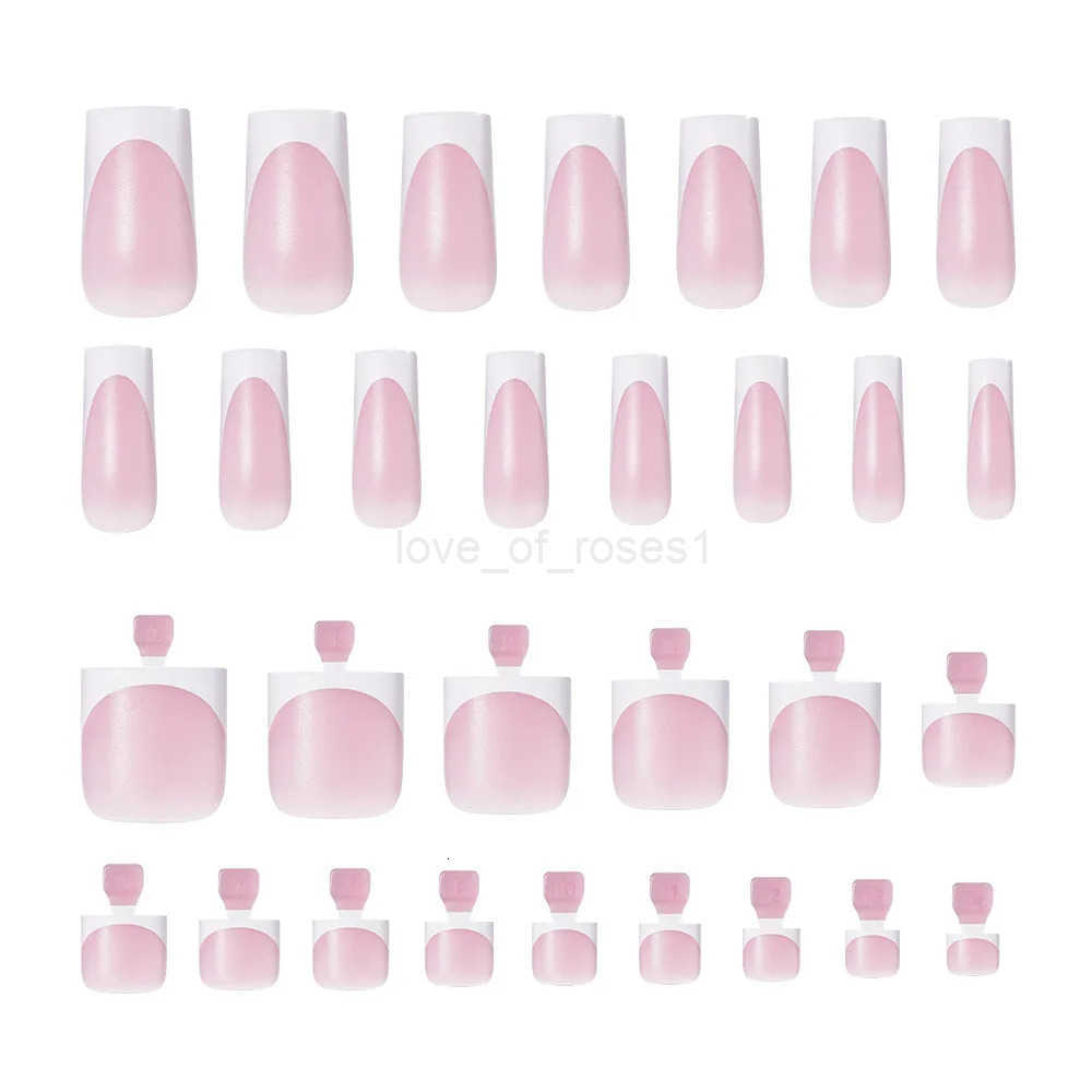 Nailpop French Press On Nails Hands Feet Set 60pcs Summer Must Have Matte Full Cover Super Fit Natural Look Reusable Fake Nail Z250807