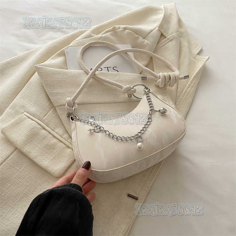 Stylish Small Bag for Women 2024 New Fashion Versatile Crossbody Bag Summer Niche Single Shoulder Underarm Bag H250806