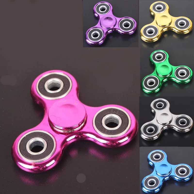 Antistress Fidget Toys Alloy Fingertip Gyroscope Spinners Relieves Stress For Reducing Adult Kids Decompression Childrens Gifts Z250807