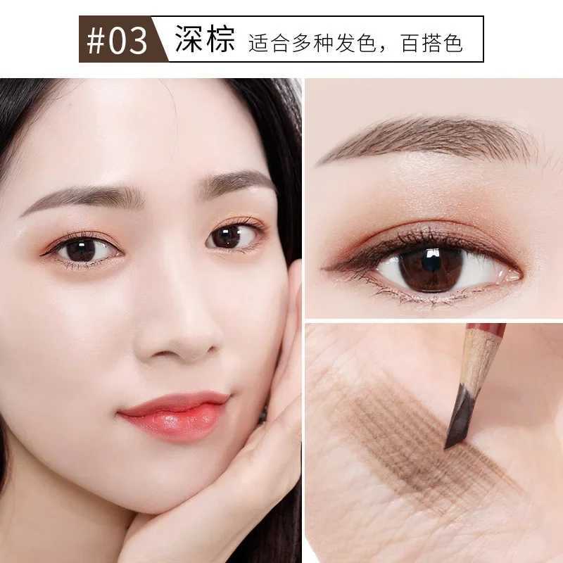 Meijiang Hard Core Eyebrow Pencil Waterproof Not Easily Decolorized Nature Matte Long Lasting Makeup Pen Rare Makeup Beauty W250807