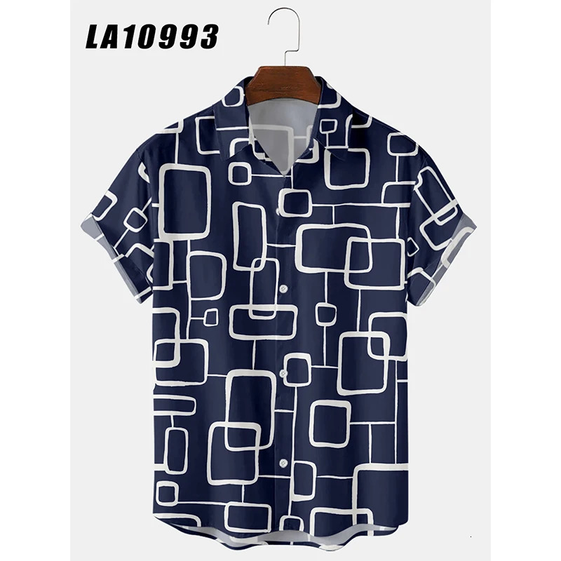 2024 Mens Shirts Creative Panda Printed Short Sleeve Shirt Men Street Summer Hawaii Beach Retro Harujuku For 250807