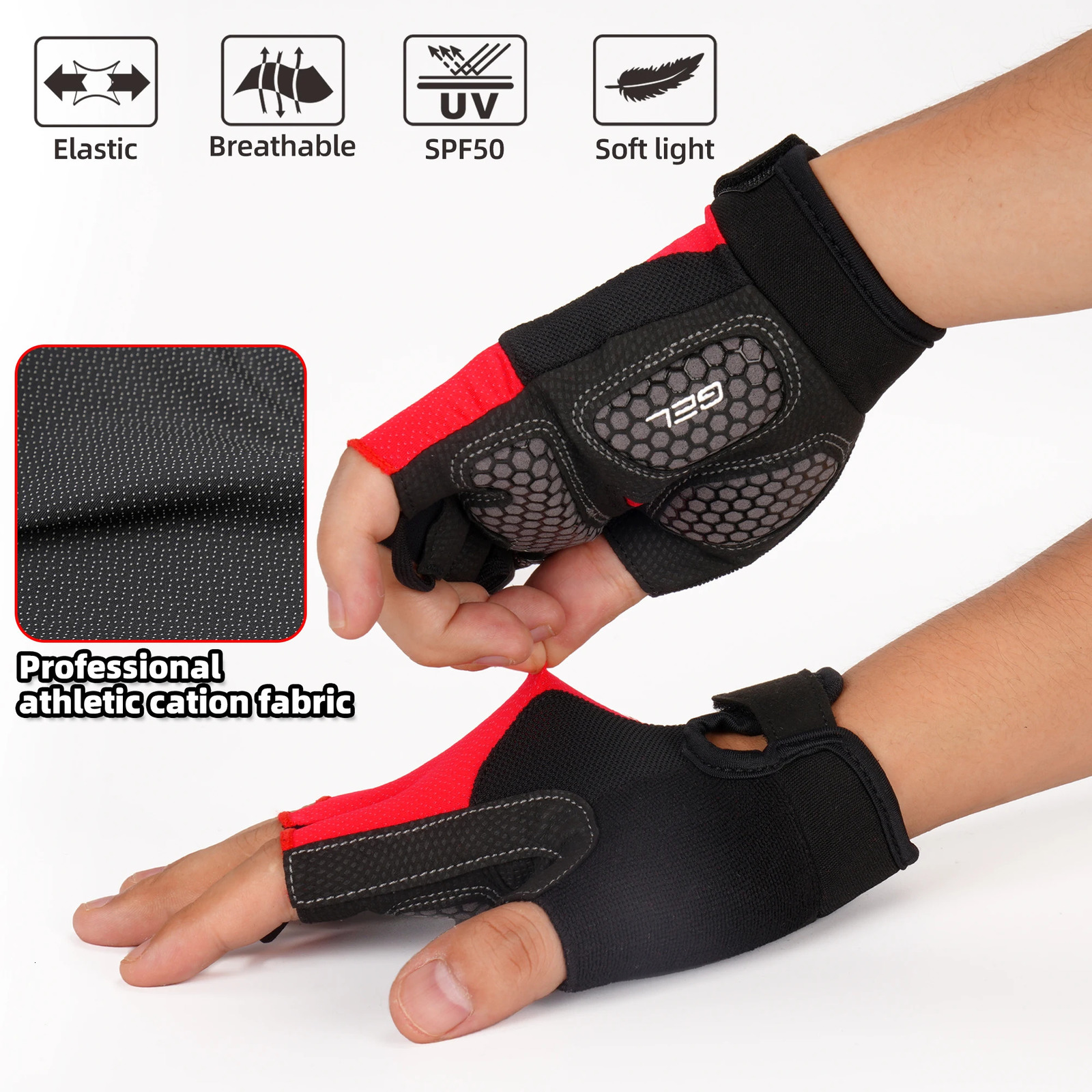 DAREVIE Cycling Gloves GEL Pad 60kgm³ Foam Shockproof Half Finger Men Women Bionic Ergonomic MTB Pro Team 250729