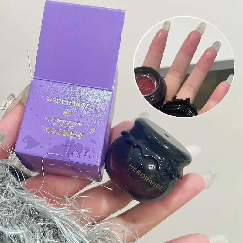 HERORANGE ~ Dancing Honey Lip Mask - Hydrating Moisturizing and Lip Line Reducing; Affordable Student-Friendly Lip Care for AuXJ250807