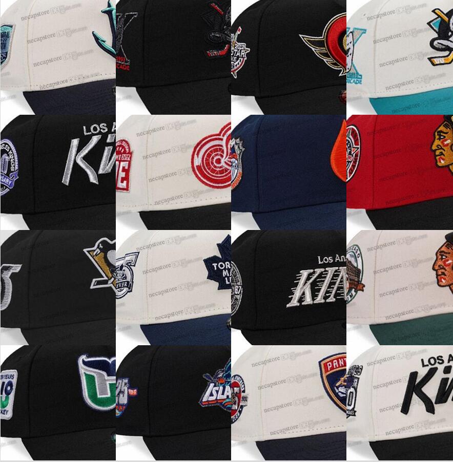 Fan's A-Frame Adjustable Hat Men's one Size Vintage Flat Sport Baseball Snapback Caps Adult mesh curved brim cap For Men ice hockey golf trucker cap Chapeau bone Au7-2