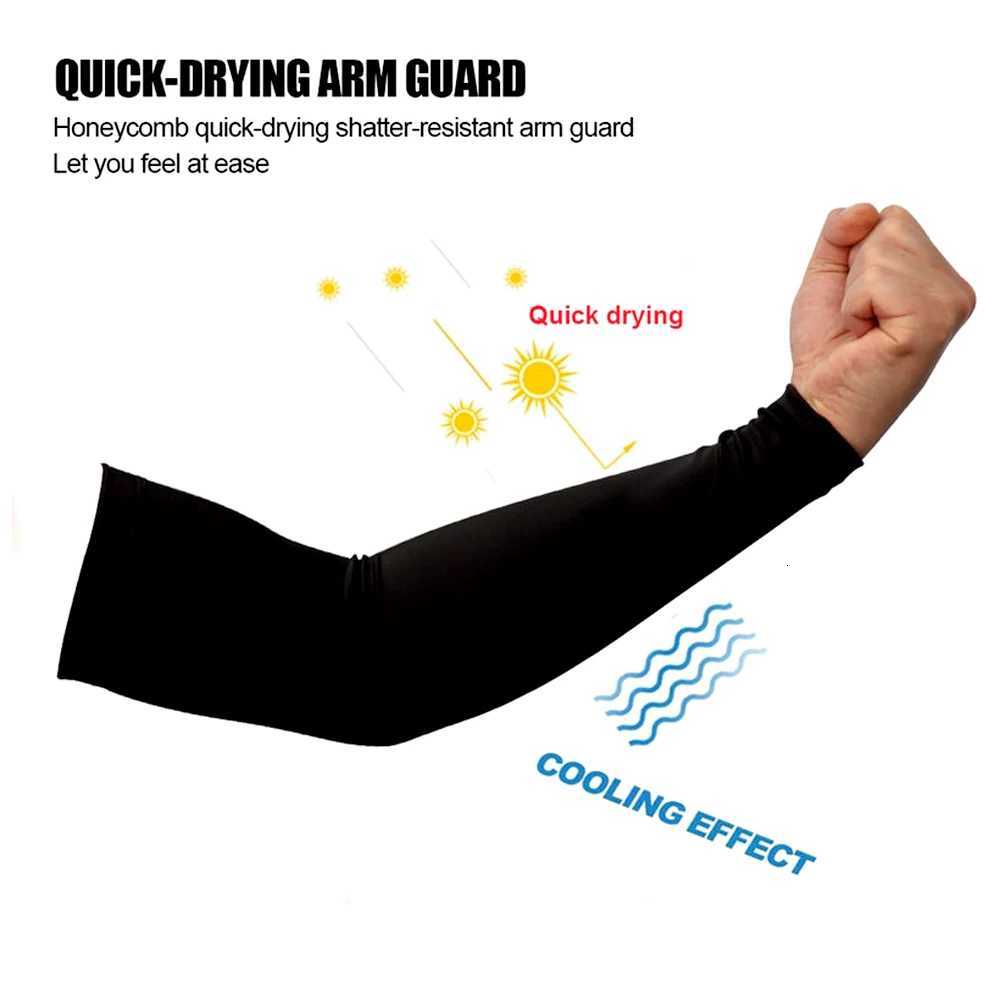 1 PCS Outdoors Sun PROtection Arm SLEeves for Men and Women Quick Dry SLEeves for Cycling Football Cycling Arm Warmers Y250806