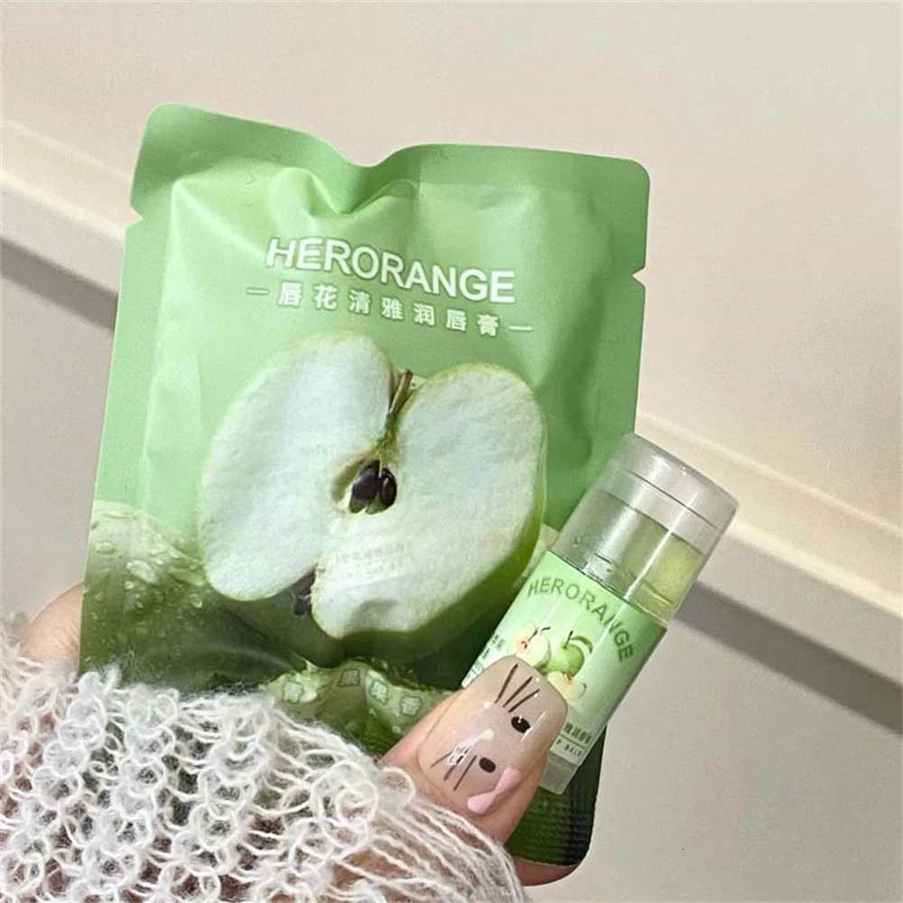 Transparent Coconut Fruit Lip Balm Lip Care Moisturizing Fade Fine Lines Jelly Lip Gloss Lipstick Anti-drying Hydration MakeupXJ250807