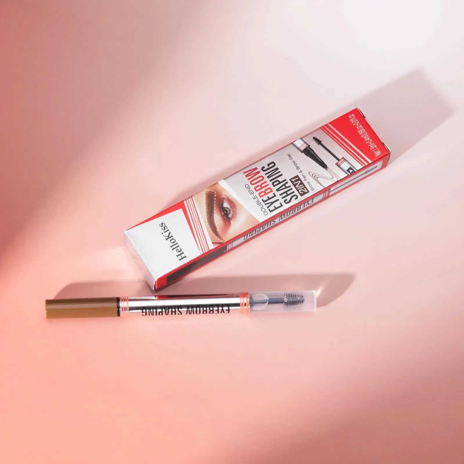 Double End Liquid Eyebrow Pencil 4 Tip Head Waterproof Sweatproof Chuitz Dry Long Lasting 2in1 Eyebrow Shaping Cream W250807