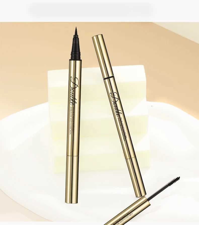 2-in-1 Dual-head Three-dimensional Transparent Styling Liquid Eyelashes Eyeliner Eyebrow Pencil Smooth Eyebrow Gel W250807