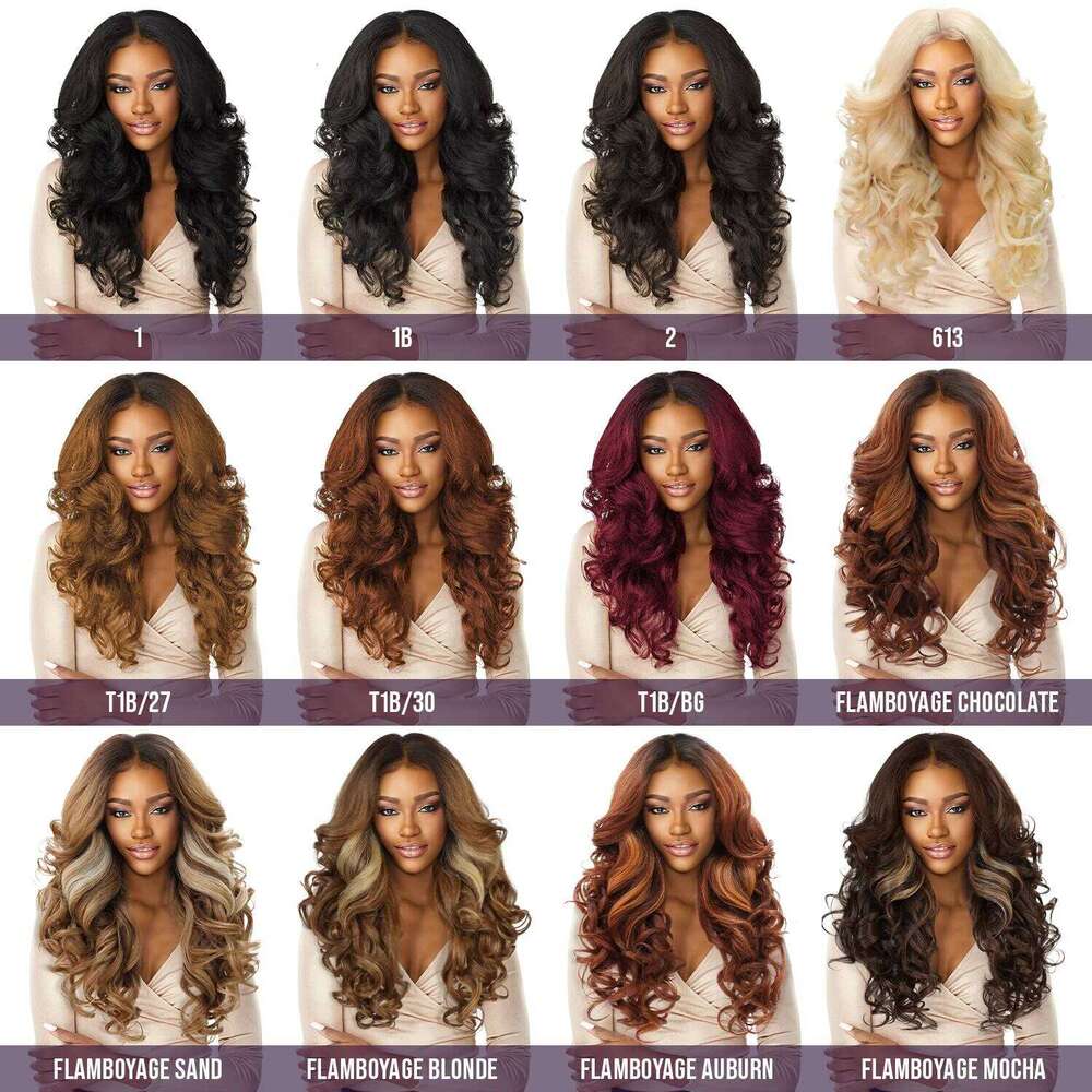 Long Natural Textued Curly Style, Heat Safe Synthetic Fibers