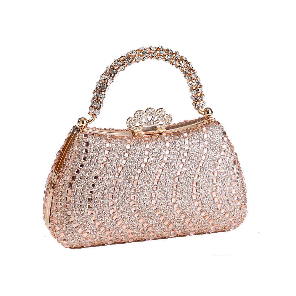 2025 New Evening Phoenix Crown Buckle Inlaid Diamond Handbag Banquet Dress Cheongsam Bag 40