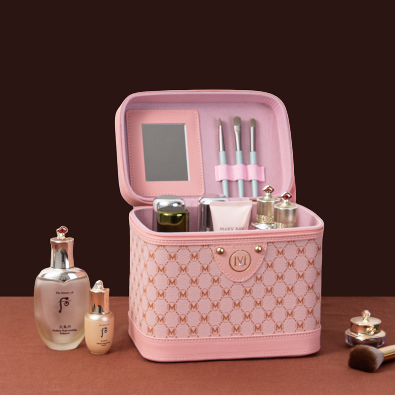 Free Shipping Designer Luxury New Retro Extra Large Capacity Makeup Bag Multifunctional Cosmetic Organizer Portable Waterproof Handheld Case Casual Ha
