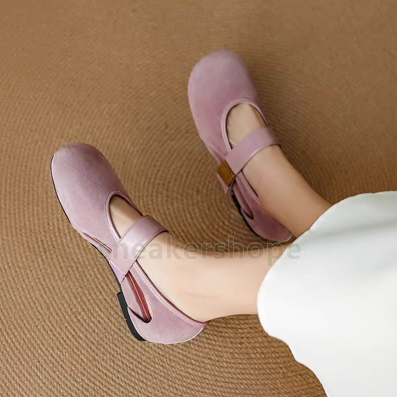 designer shoes loafers womens ballet flats low heels mary jane shoes comfort soft sole fashion luxury ballerina shoe size 35-40