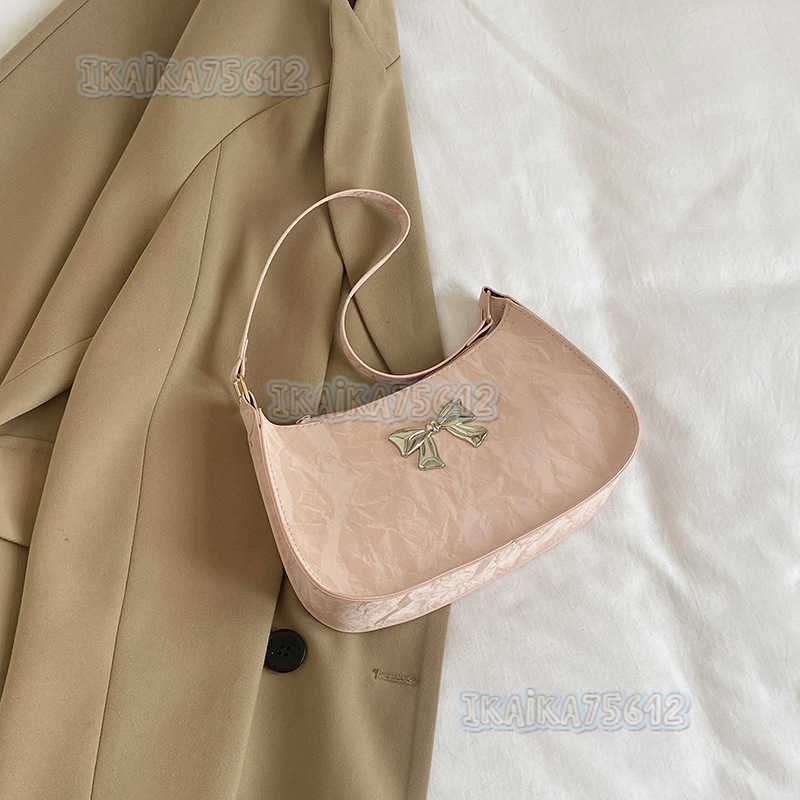 Underarm Bag for Women 2024 New Style Womens Niche Design Butterfly Fashion Shoulder Bag H250806