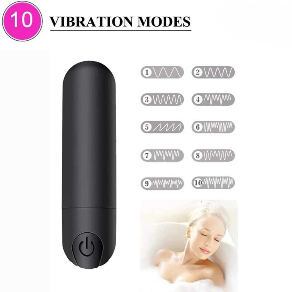 USB Charge Mini Powerful Bullet Vibrator for Women Clitoral Stimulator Vaginal G Spot Masturbation Erotic Vibrators Adult Sex Toys W250807