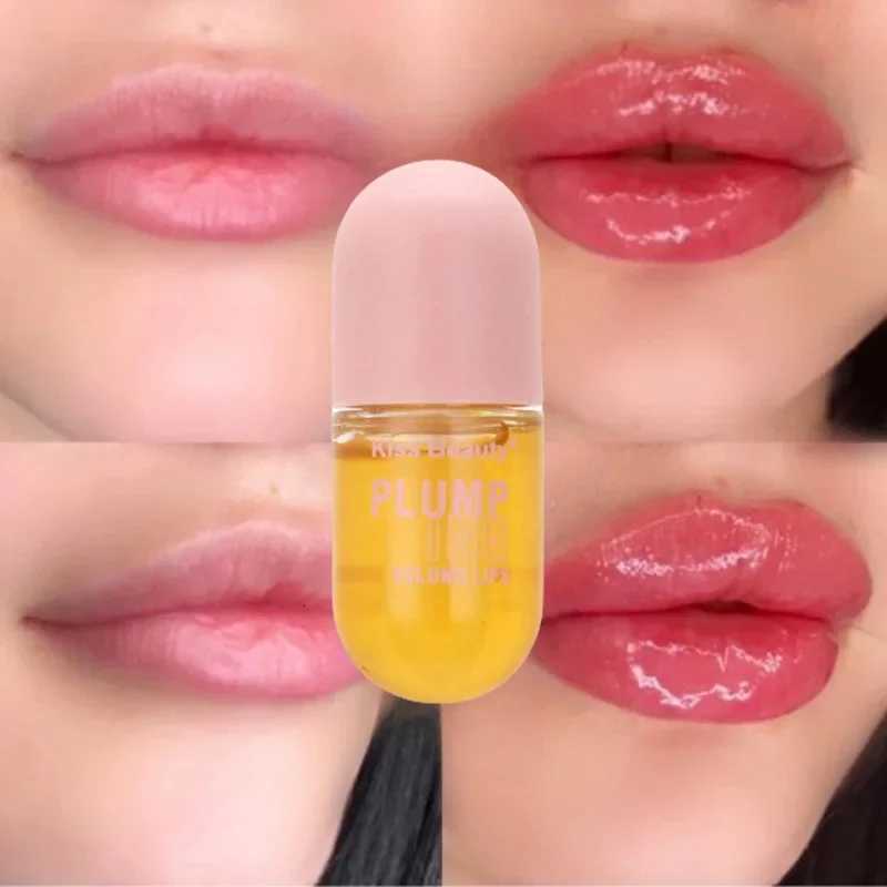 Lip Plumper Oil Instantly Plumps Lips Increasing Lip Elasticity Long-lasting Moisturize Gloss Saturation Beauty Makeup Lip CareXJ250807