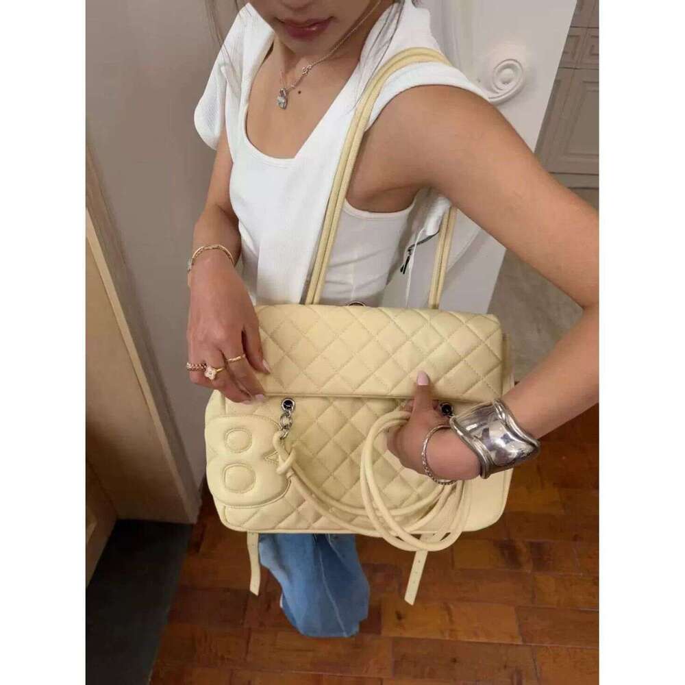 Designer Bag Tote bag Shoulder Bag Spring Summer New Kangpeng Diamond Pattern Airport Tote Large Capacity Commuter Versatile Single Double
