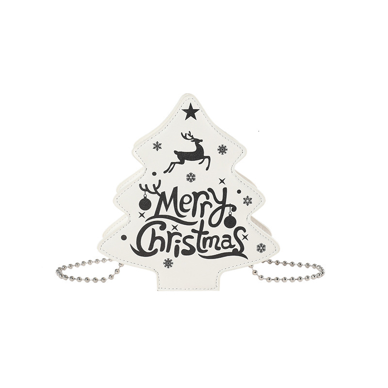 Free shipping designer Unique Design Chain Crossbody Bag for Women New Personalized Christmas Tree Bag Ins Trend Versatile Shoulder Bag
