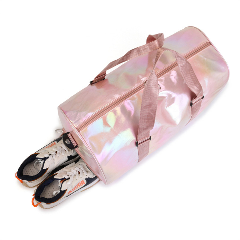 New Colorful Travel Short Distance Water-Resistant Lage With Separate Shoe Compartment Handheld Shoulder Fiess Yoga Bag