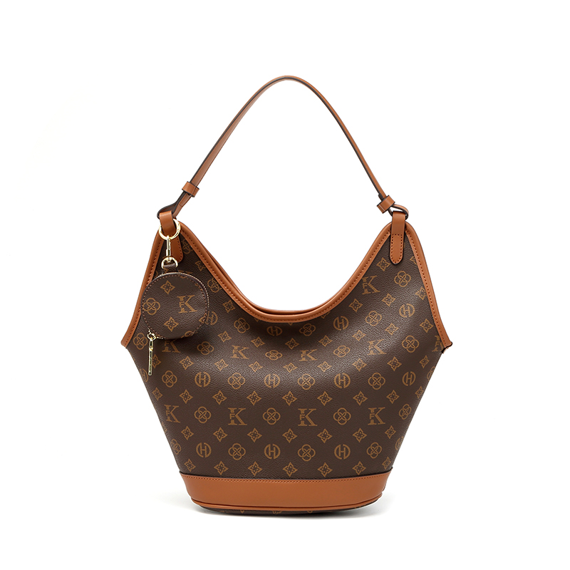 MKF designer bag free shipping Light luxury high-quality classic printed retro shoulder bag fashionable and versatile large capacity womens crossbody 
