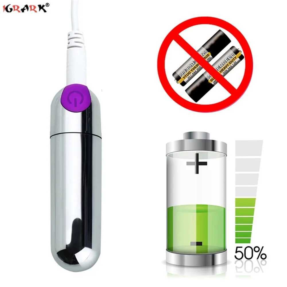 Powerful 10-Speed Mini Bullet Vibrator Clitoris Stimulator G-Spot Vagina Massager Adult Sex Toys for Women Gay Female Masturbator W250807