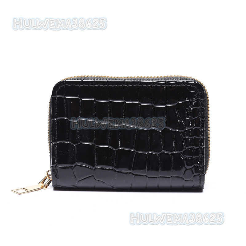 New Crocodile Organ Card Certificate Bag Short Wallet H250806