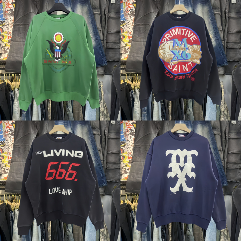 Designer Men Casual Sweatshirts Graphic Print Spring Fall Hoodies Designer Long Sleeve Tshirt