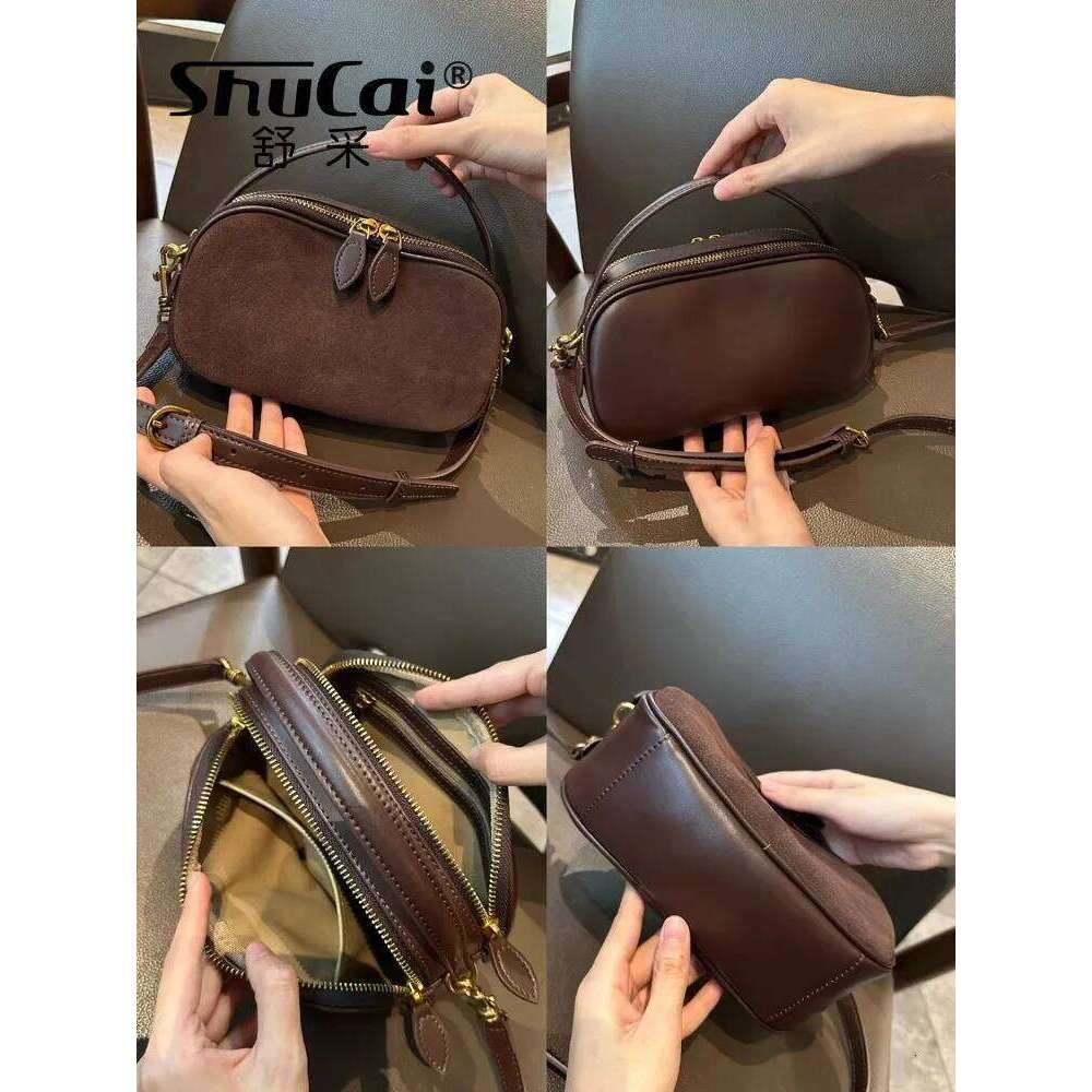 Women's Genuine Leather Shoulder Crossbody Bags Ladies High Quality Cowhide Handbag For Woman Female Fashion Designer 250805