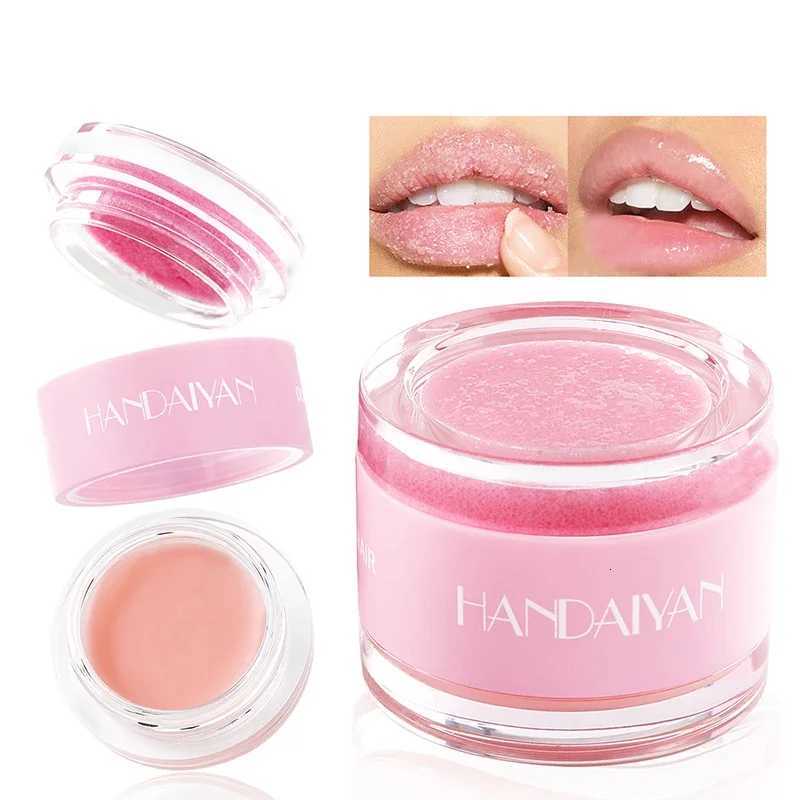 Scrub Lip Mask 2 In 1 Double Effect Lipstick To Repair Dead Skin Exfoliating Moisturizing Repair Fine Lines Lipgloss Lips CareXJ250807