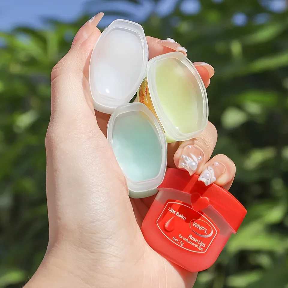6pcs Fruit Flavor Lip Balm SetColorless Moisturizing Nourishing Lip Gloss for All Skin TypesPerfect Gift for Men WomenXJ250807