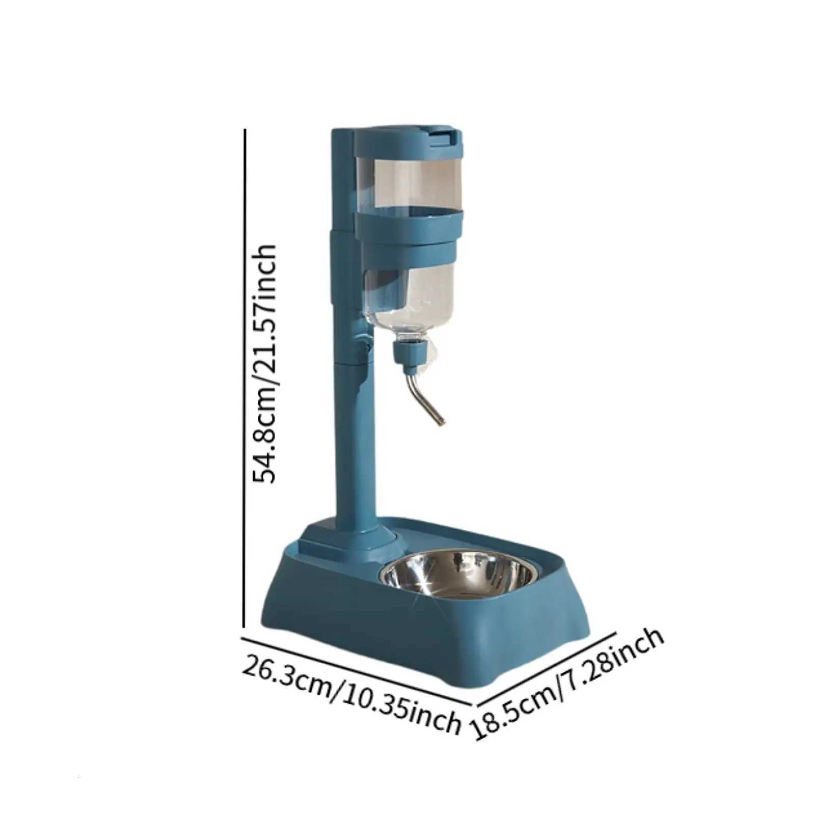 Pet Automatic Water Drinker Water Bottle Stand Cat Dog Bowl Automatic Food Y250806